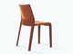 Lisbona Tanned Saddle Leather Chair With Hand Sewed Covering 47 X 52,5 X 81 Cm supplier